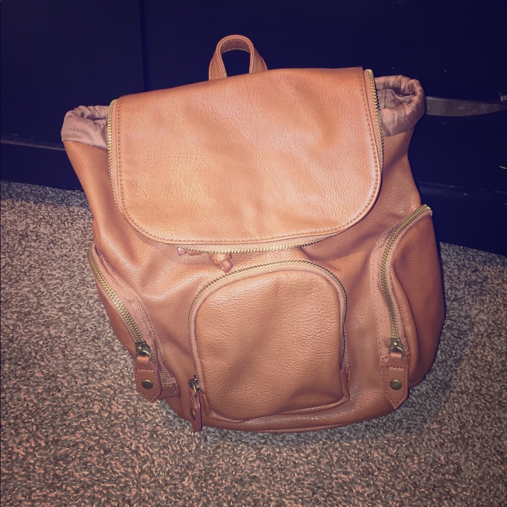 Cute brown backpack from TJMAXX. Never used!
